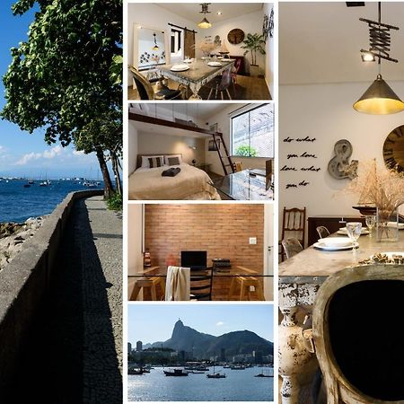 2 Quartos Na Urca Com Vista Para Baia De Guanabara A 700M Pao De Acucar Com Cozinha Completa E Wi-Fi - Bares, Restaurantes E Comercio Local A Poucos Metros Rio de Janeiro Ngoại thất bức ảnh