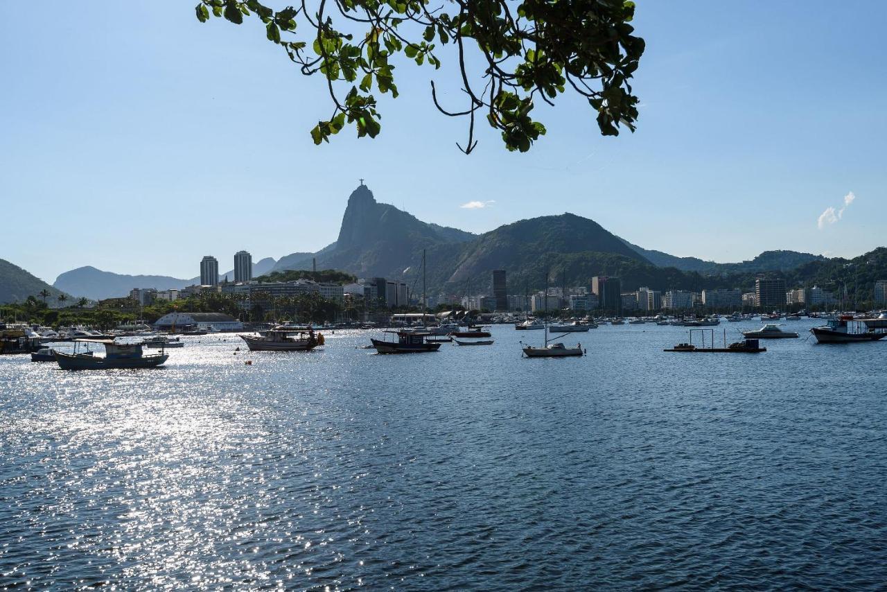 2 Quartos Na Urca Com Vista Para Baia De Guanabara A 700M Pao De Acucar Com Cozinha Completa E Wi-Fi - Bares, Restaurantes E Comercio Local A Poucos Metros Rio de Janeiro Ngoại thất bức ảnh