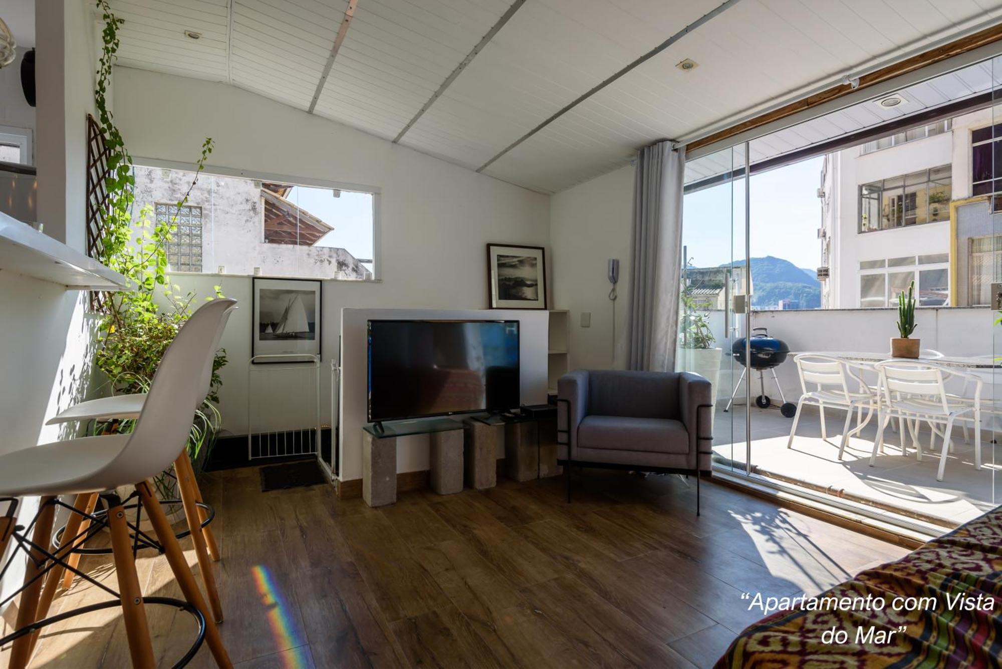2 Quartos Na Urca Com Vista Para Baia De Guanabara A 700M Pao De Acucar Com Cozinha Completa E Wi-Fi - Bares, Restaurantes E Comercio Local A Poucos Metros Rio de Janeiro Ngoại thất bức ảnh