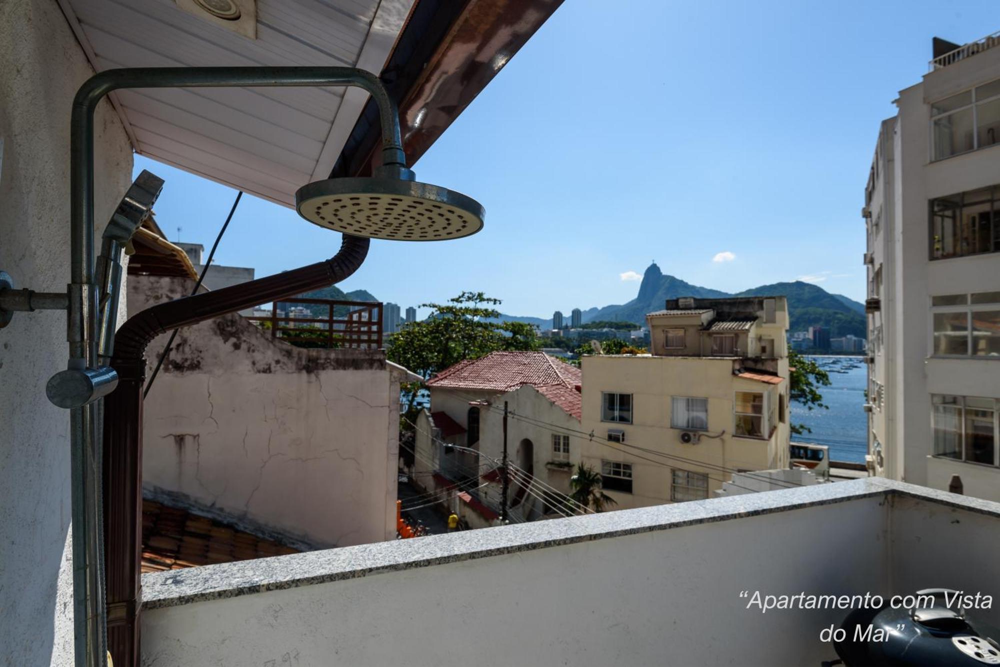 2 Quartos Na Urca Com Vista Para Baia De Guanabara A 700M Pao De Acucar Com Cozinha Completa E Wi-Fi - Bares, Restaurantes E Comercio Local A Poucos Metros Rio de Janeiro Ngoại thất bức ảnh
