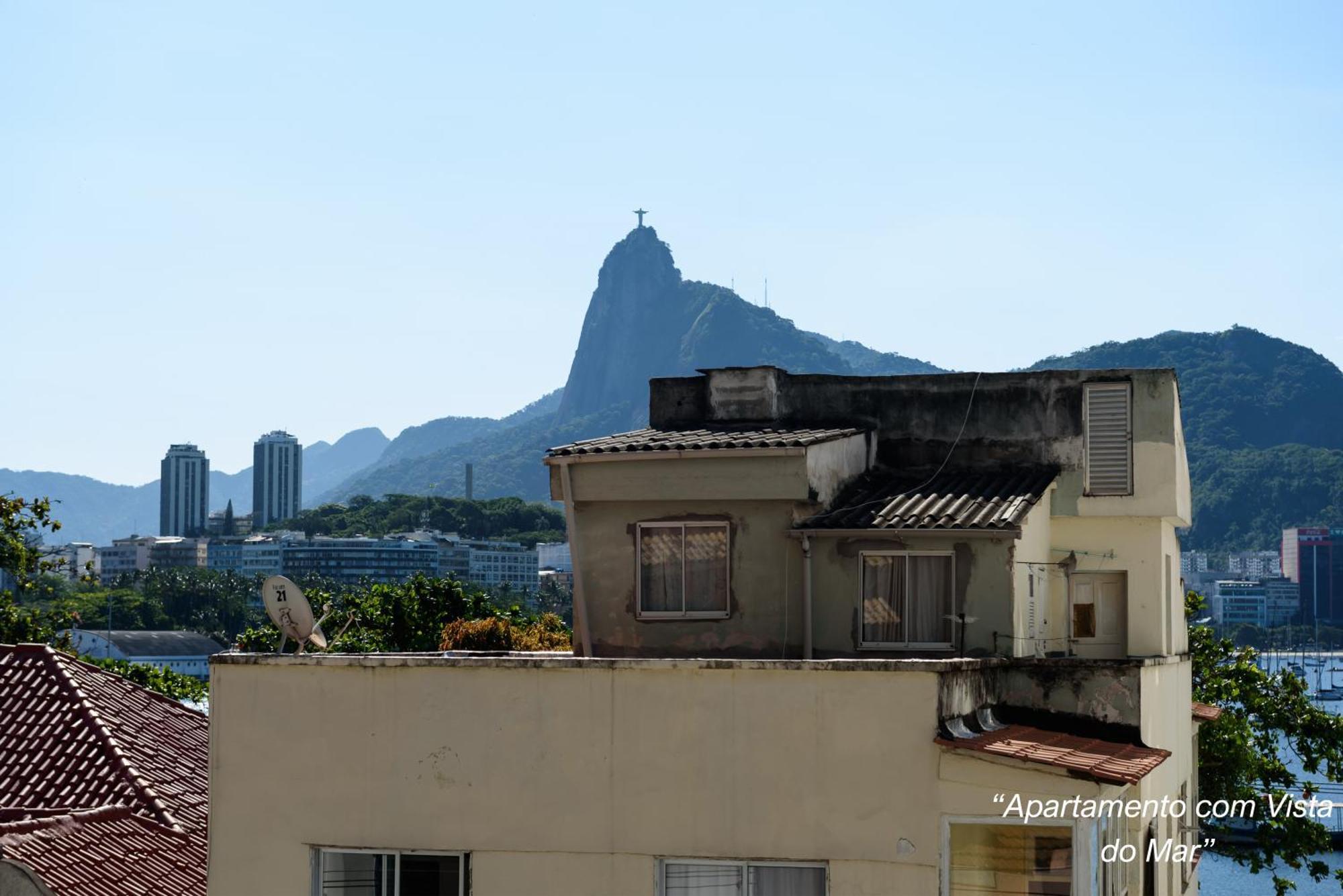 2 Quartos Na Urca Com Vista Para Baia De Guanabara A 700M Pao De Acucar Com Cozinha Completa E Wi-Fi - Bares, Restaurantes E Comercio Local A Poucos Metros Rio de Janeiro Ngoại thất bức ảnh